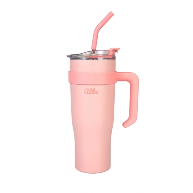 Pink Stainless Steel XXL Thermo Mug