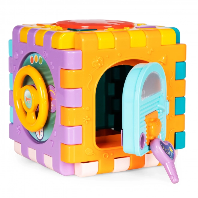 Interactive Educational Activity Cube for Children