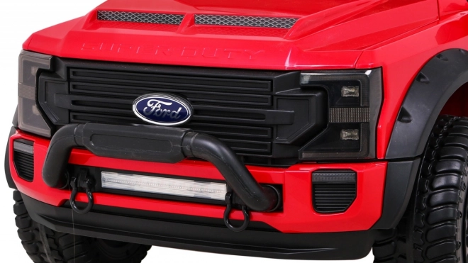 Autoturism electric Ford Super Duty – Červené
