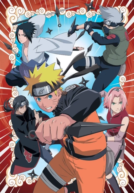 Clementoni Naruto Action Puzzle 1000 Pieces