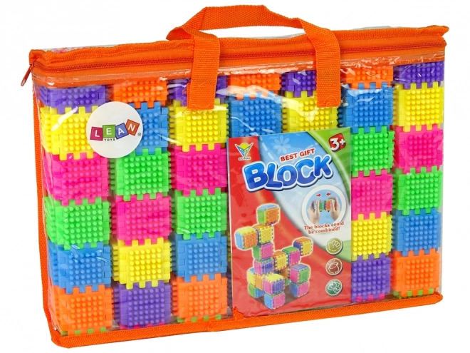 Colorful Waffle Blocks Set