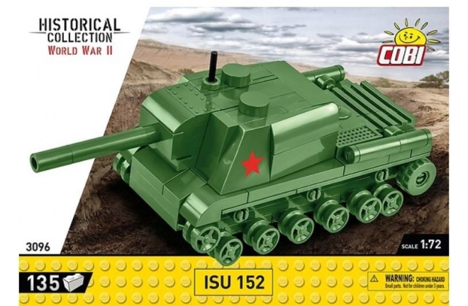Heavy Armored Gun ISU-152 Building Blocks Set