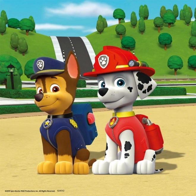 Paw Patrol Dog Team Puzzle Set