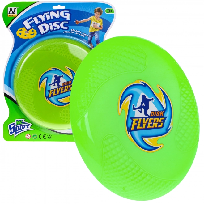 Flying Disc Frisbee Toy for Kids and Adults - Green