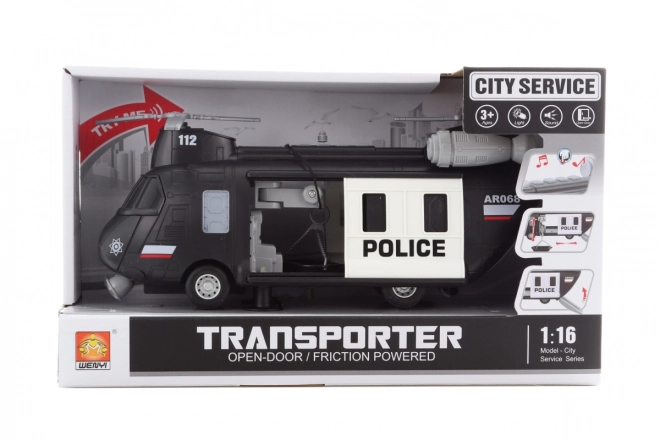 Battery Operated Police Helicopter with Light and Sound