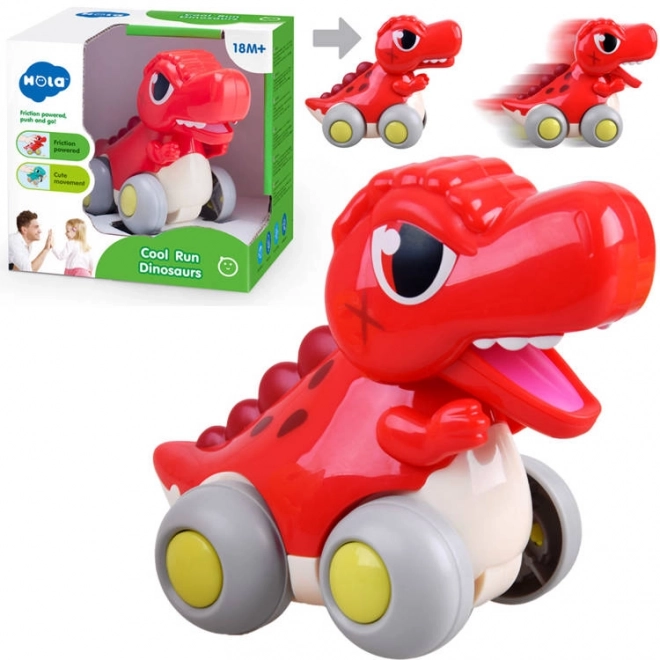 Charming Riding Dinosaur Toy for Toddlers – Red