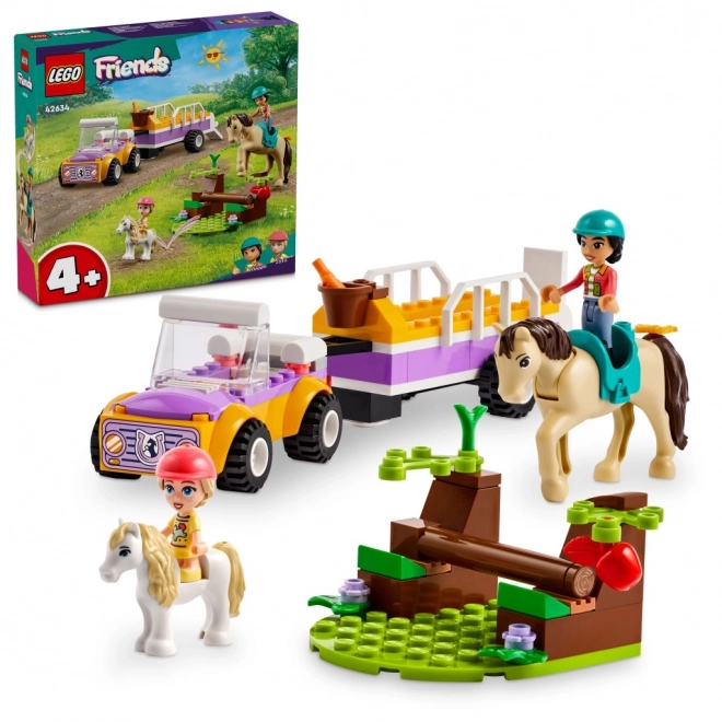 Horse and Pony Trailer Set