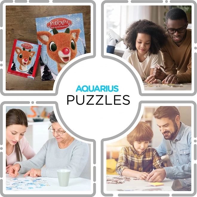 Aquarius Reindeer Puzzle 500 Pieces