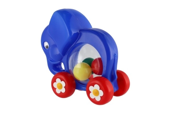 Pull-Along Elephant with Moving Balls Toy