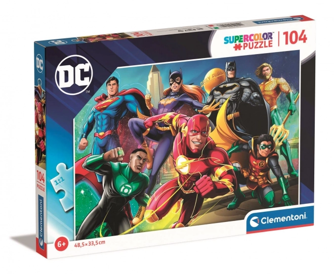 Clementoni DC Comics Justice League Puzzle 104 Pieces