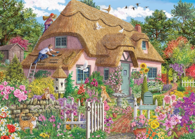 Puzzle Wiejska Chata 1000 Elementów