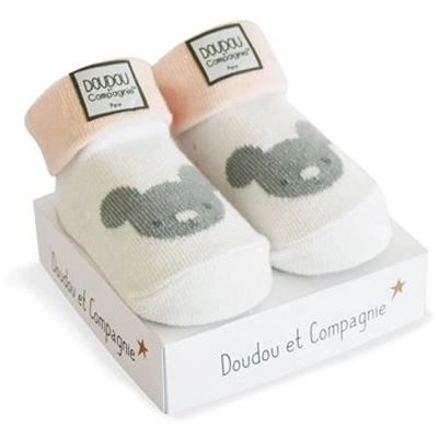 Doudou Baby Gift Set - Socks for Girls 0-6 Months