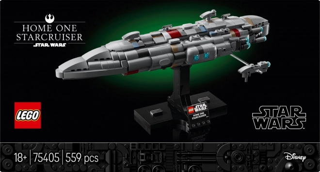 Star Wars Home One Cruiser Lego Set