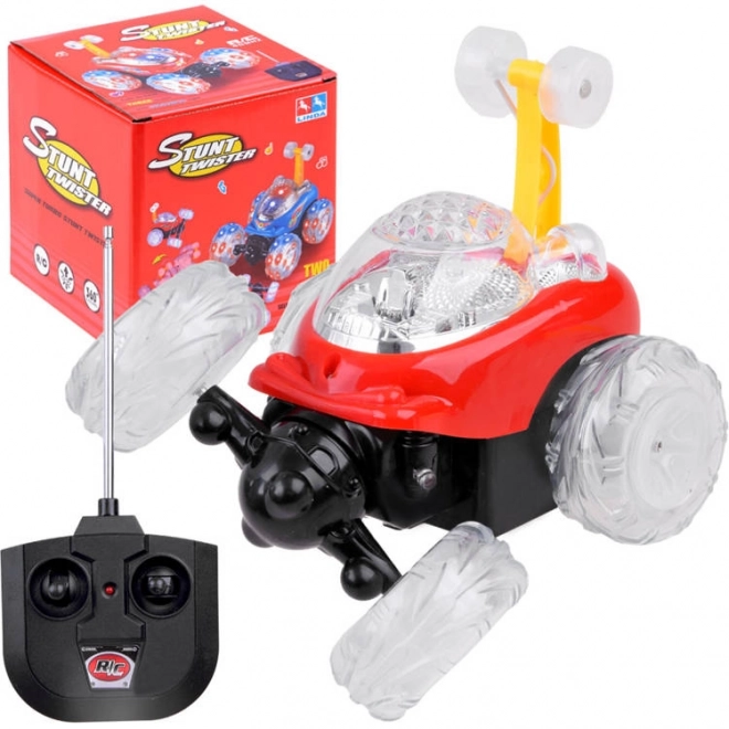 Remote Control Stunt Mini Racer – Red