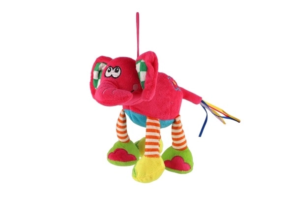 Colorful Plush Elephant 17cm