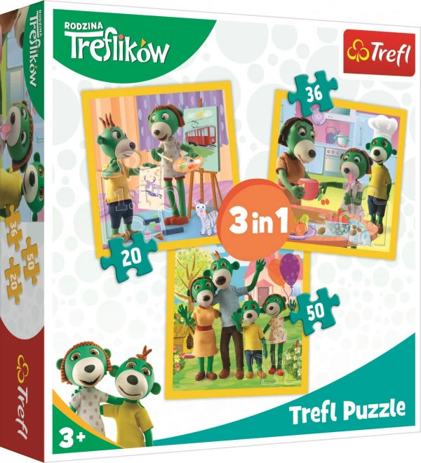 Treflik Family Jigsaw Puzzle Set