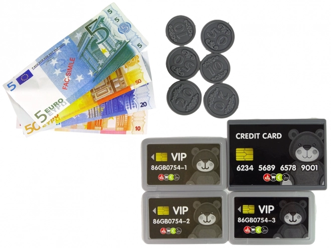 Interactive Children's Cash Register Set
