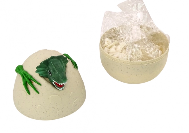 Dinosaur Painting Egg DIY Kit Green