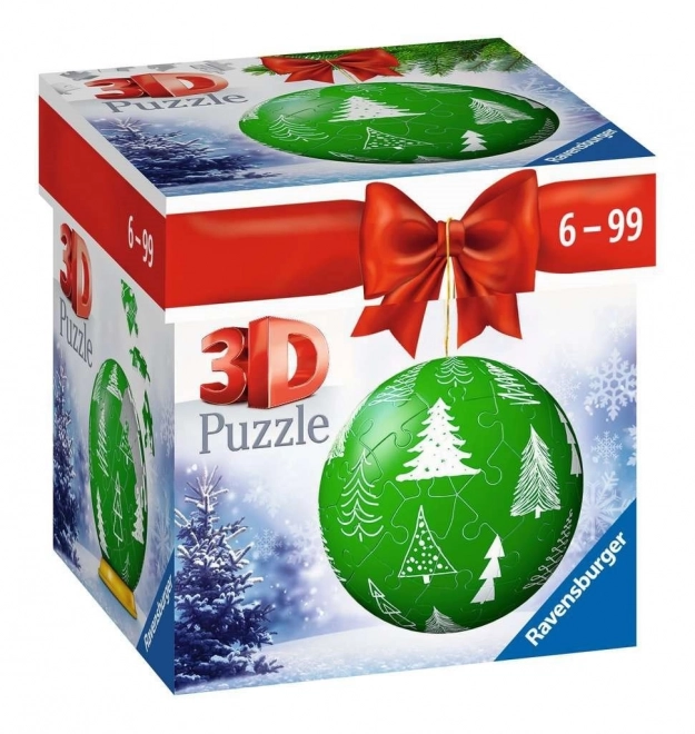 Ravensburger 3D Puzzleball Christmas Ornament with Trees