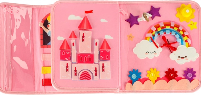 Pink Montessori Sensory Backpack