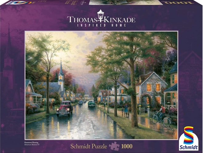 Puzzle Schmidt Mattina nel paese natale 1000 pezzi