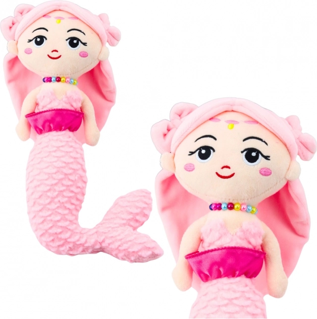 Cute Pink Plush Mermaid 32cm