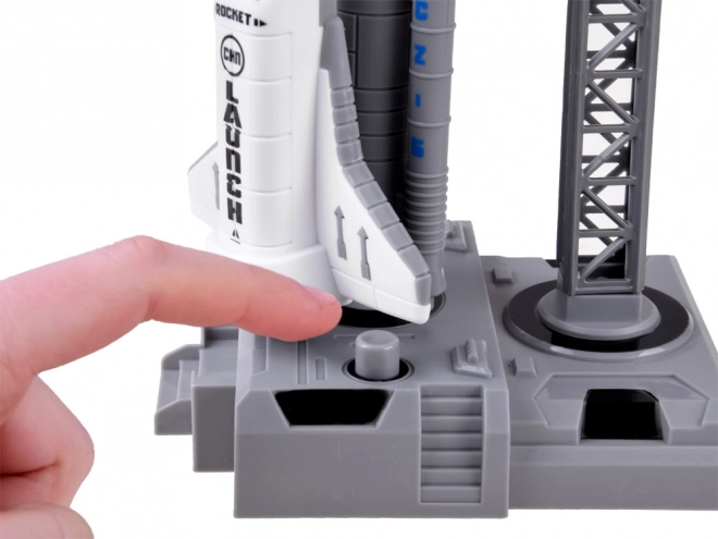 Space Shuttle and Launching Platform Playset