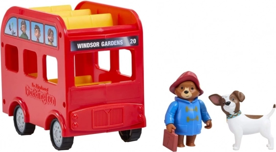 Paddington Play Set with Red Bus