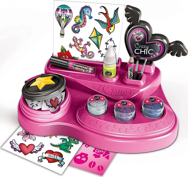 Crazy Chic Glittering Tattoo Kit