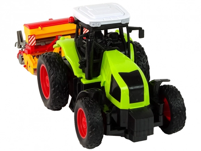 Rc Green Farm Tractor with Baler