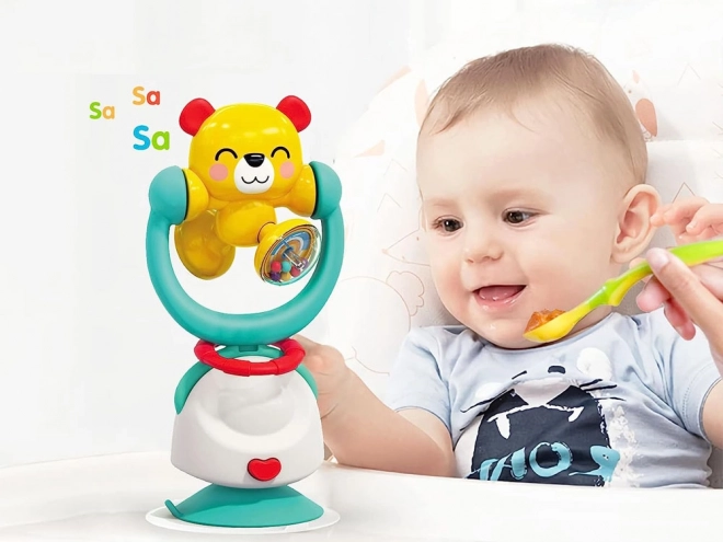 Bear Rattle with Suction Cup