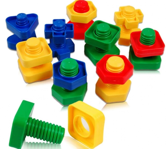 Educational Construction Blocks Screws Montessori Set