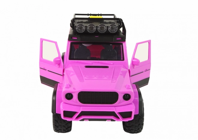 Pink Off-Road Vehicle with Friction Drive