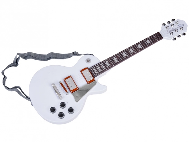 Electric Guitar Musical Toy for Kids – White