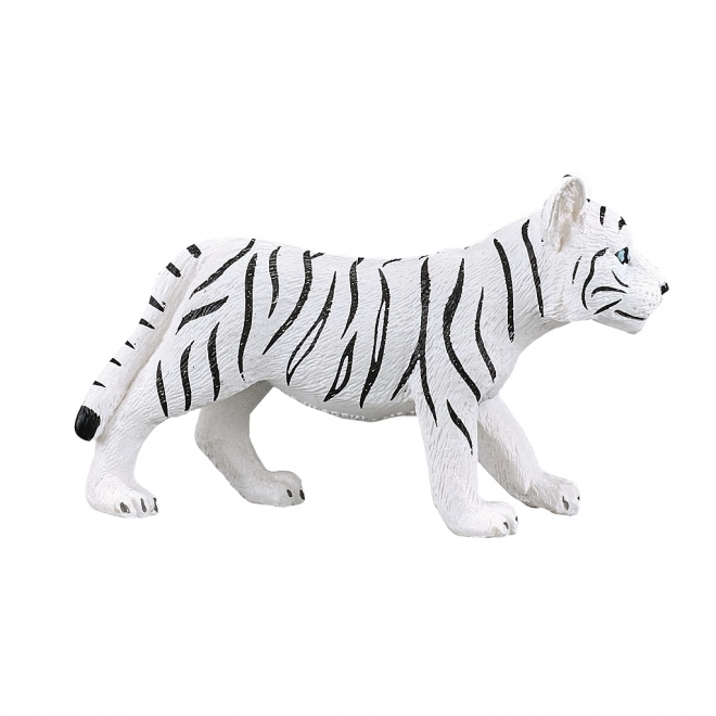 White Bengal Tiger Cub Figurine