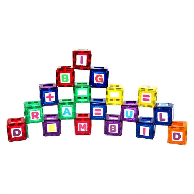 Magnetic Building Blocks Playmags Set 80 Pieces