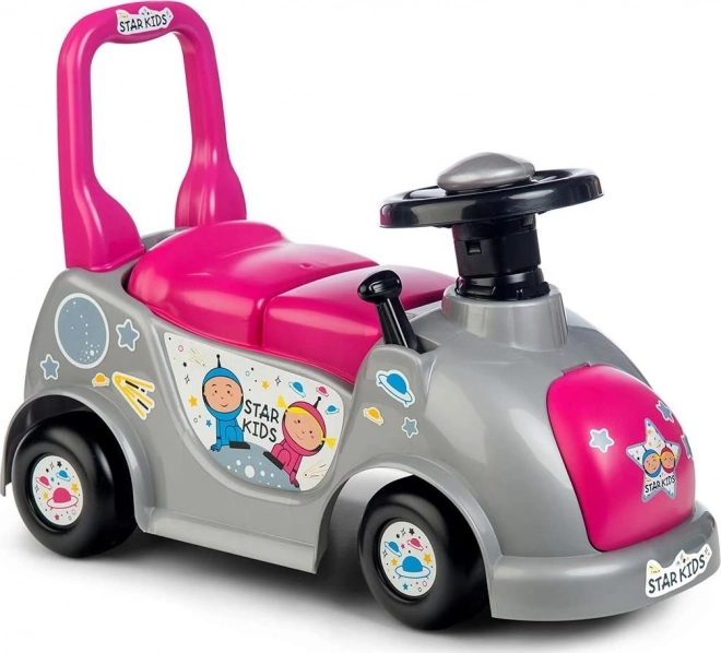 Chicos Ride-On Toy Star Kids 3-in-1 Pink