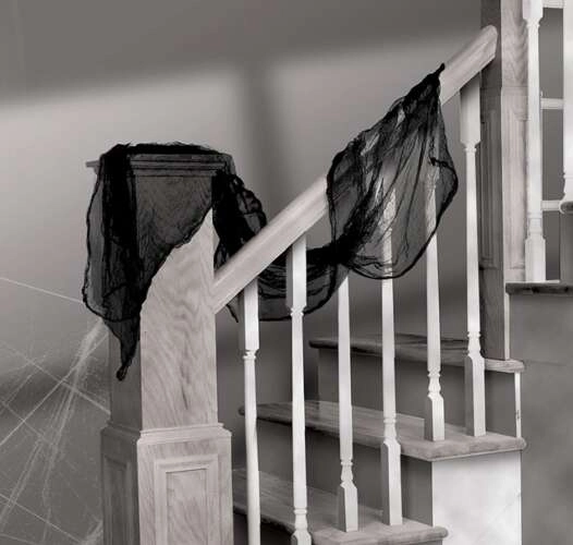 Large Artificial Spider Web for Halloween