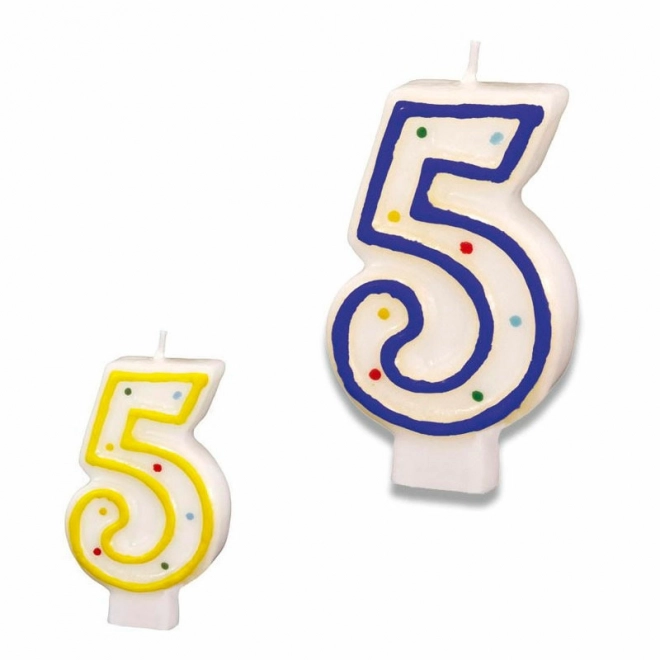Birthday Candle Number 5