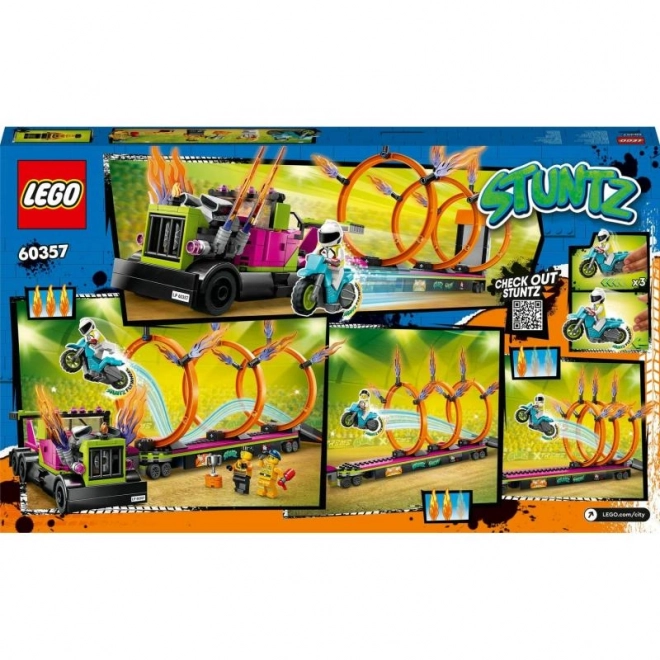 Tűzkarikás traktor LEGO City