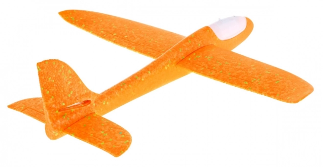 Styrofoam Airplane Toy with Light for Kids