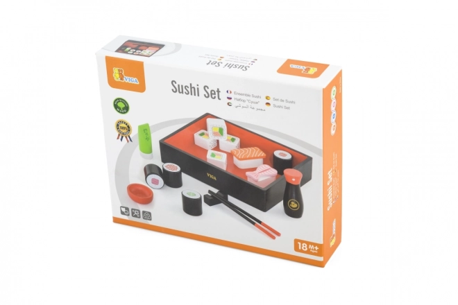 Wooden Sushi Set