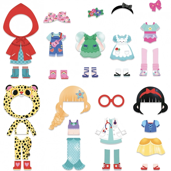 Vilac Magnetic Mia Dress-Up Puzzle