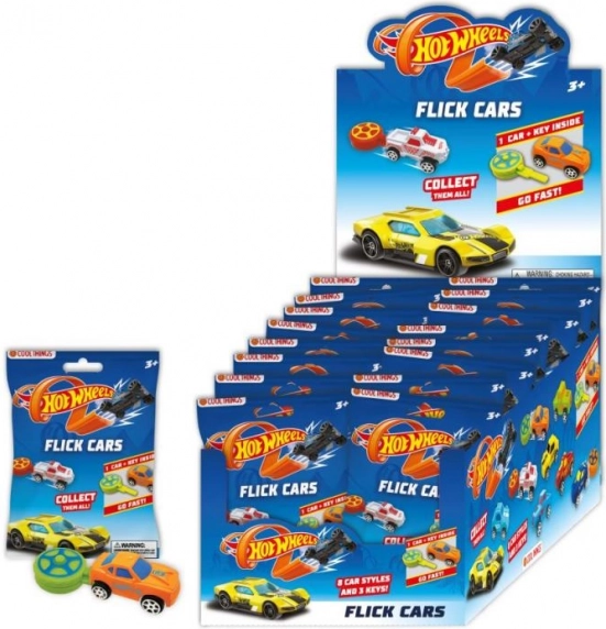 Hot Wheels Flick K-Cars – avto s ključem iz PVC