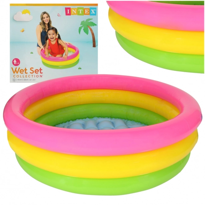 Intex Rainbow Inflatable Children's Pool