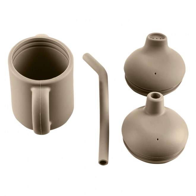 Silicone Cup Set - Sand Beige