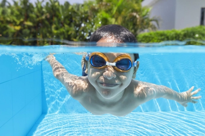 Schwimmbrille Aqua Burst für Kinder - 3er Pack