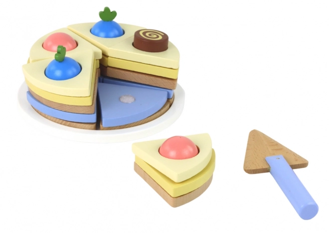 Wooden Cake Set for Kids