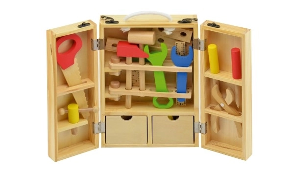 Wooden Toolbox Set for Kids