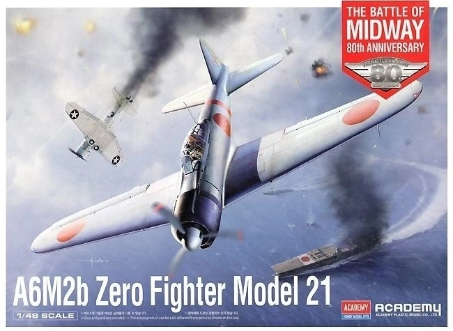 Plastic Model Aircraft A6M2B Zero Fighter 21